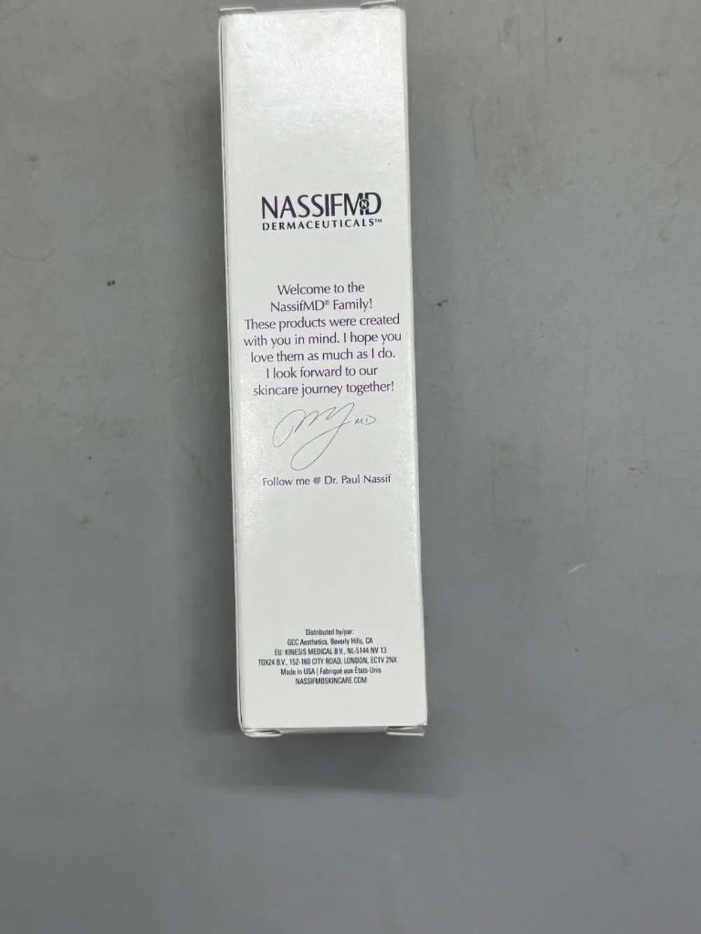 NassifMD Hydro-Screen For Lips Hydrating & Volumizing Serum 0.14 Fl Oz 4ml